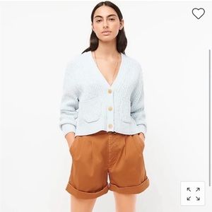 Jcrew light blue cardigan perfect for early spring